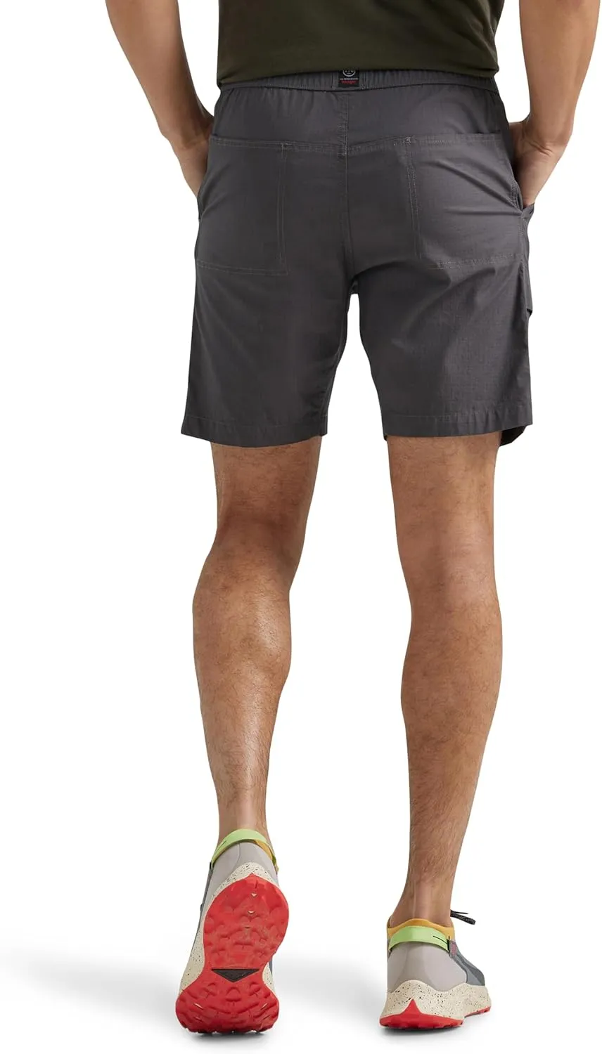 ATG by Wrangler Men's Relaxed Fit Belted Canyon Cliff Shorts