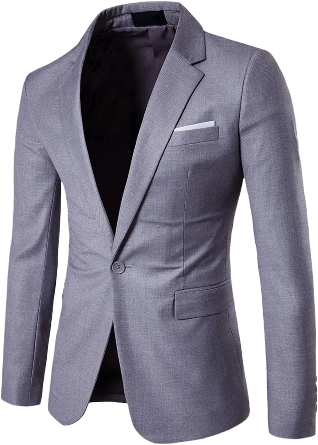 Black Suits For Men Slim Fit One Button Suit Coat Jacket Tops Men Fashion Jackets For Men Men Windbreaker Jacket