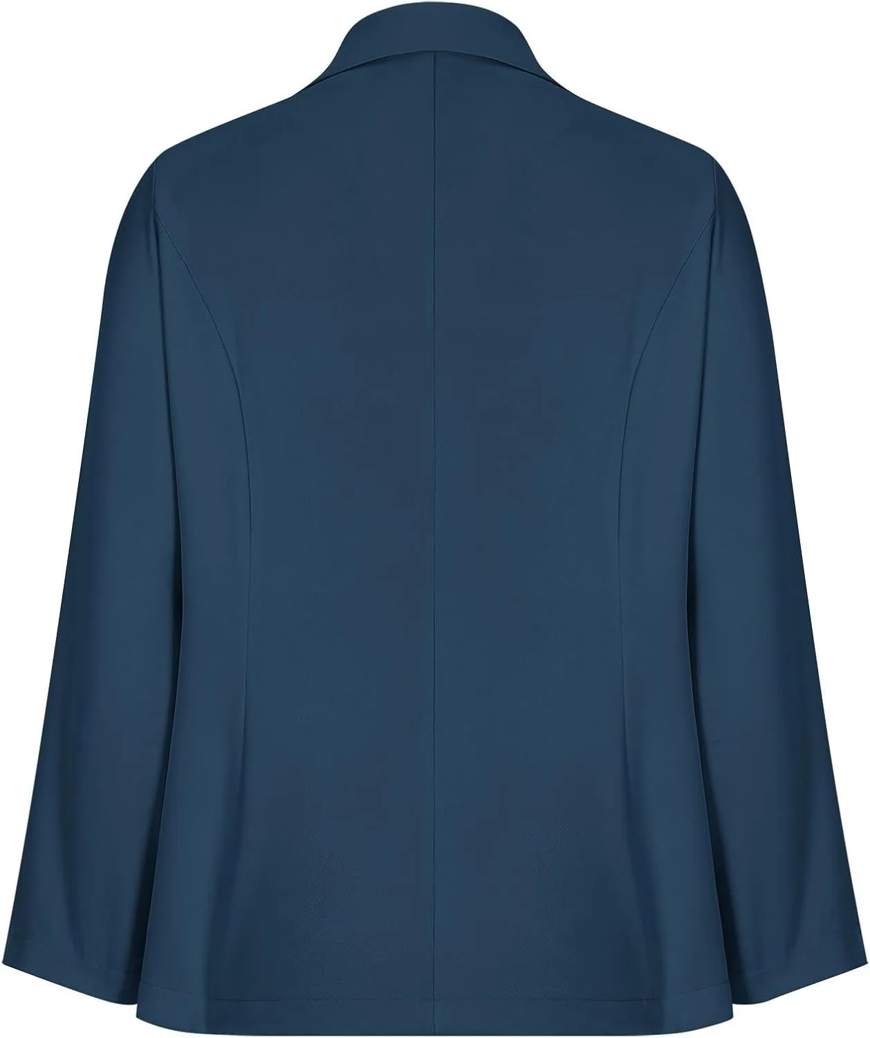 Blazers for Women Bussiness Casual Long Sleeve Open Front Blazer Work Office Dressy Suit Jackets with Pockets