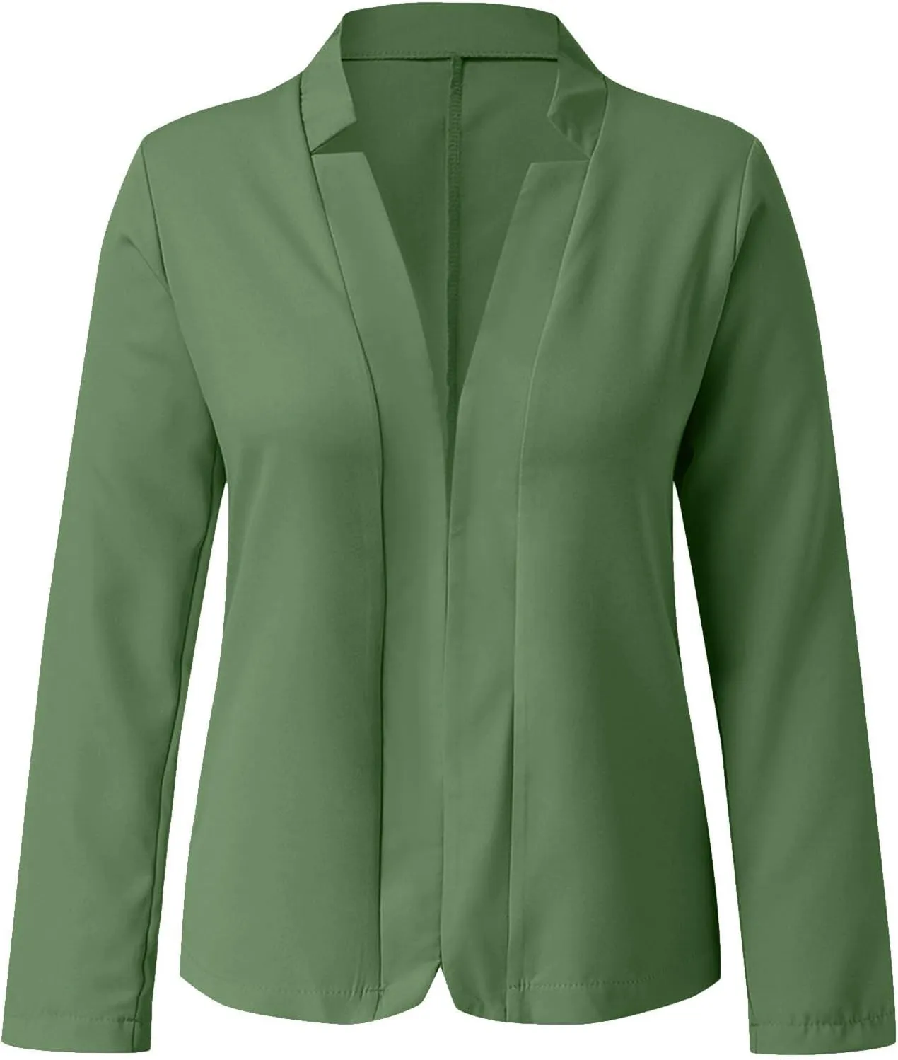 Blazers for Women Fashion Casual Long Sleeve Open Front Casual Cardigan Jacket Comfy Work Office Suit