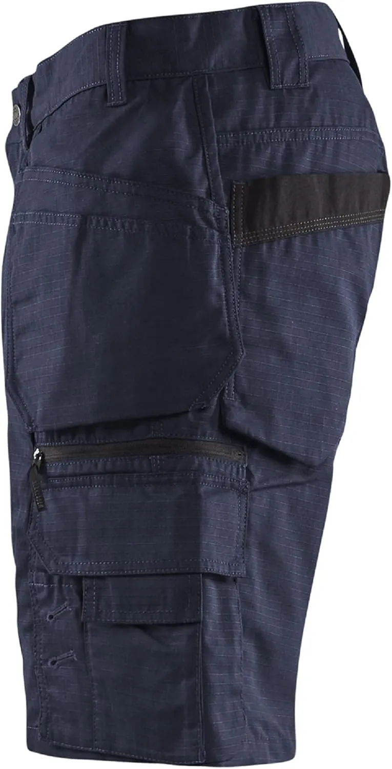 BLKLDER Men's Ripstop Breathable Stretch Work Shorts with Utility Pockets