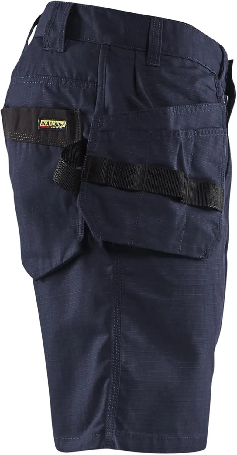 BLKLDER Men's Ripstop Breathable Stretch Work Shorts with Utility Pockets