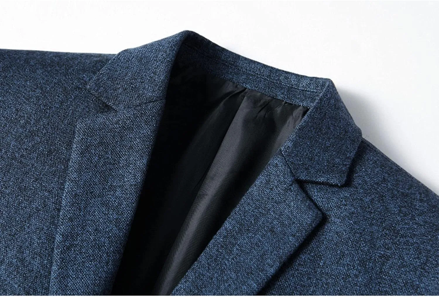 Casual Blazer for Men, Slim Fit Suit Jackets, Classic Two Button Lightweight Round Hem Pocket Sport Coat Outfits