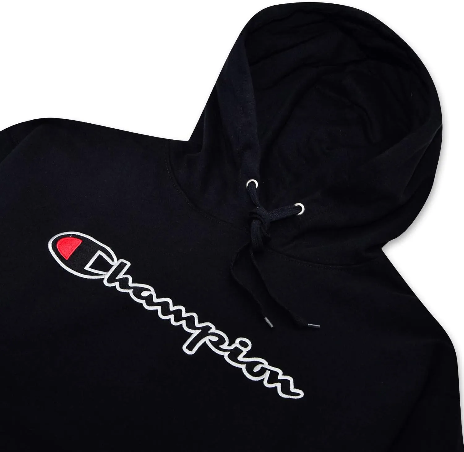 Champion Mens Hoodies Big and Tall - Embroidered Pullover Fleece Sweatshirt