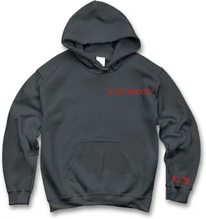 Custom Embroidered Couple Hoodie, Roman Numeral Hoodies, Initial Matching, Gifts For Girlfriend Boyfriend, New Mom