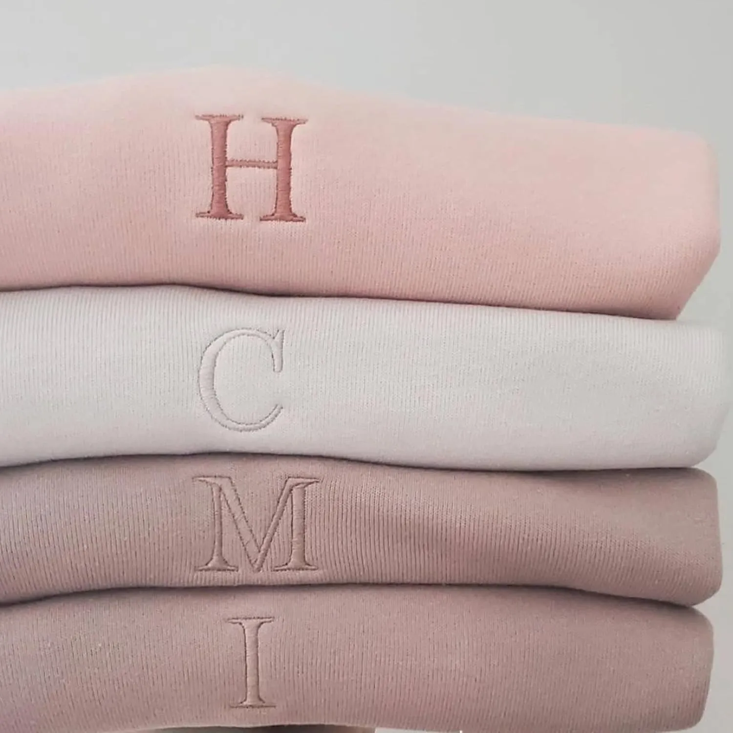 Custom Embroidered Sweatshirt - Matching Couples Hoodies, Gifts for Women, Mother's Day, Father's Day, Chrismas