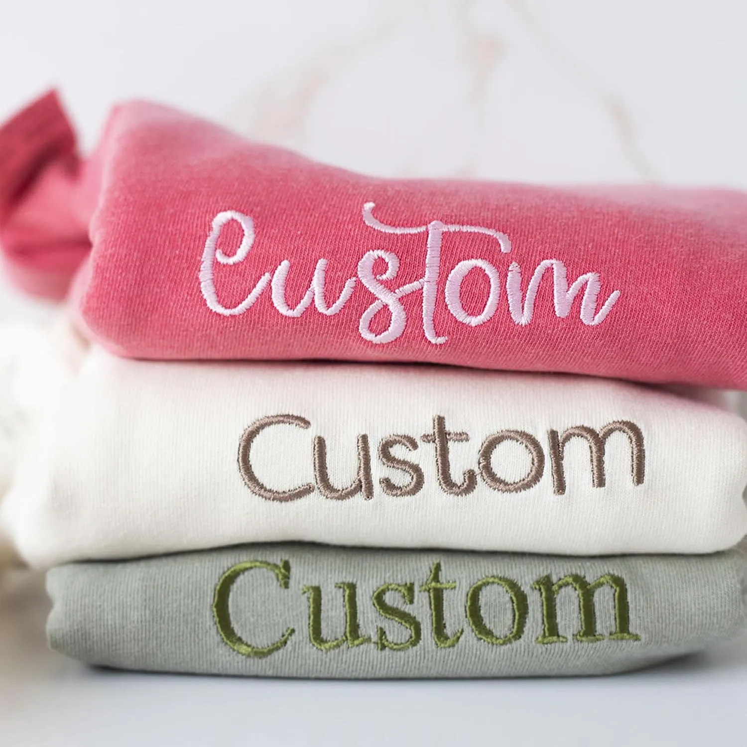 Custom Embroidered Sweatshirt - Matching Couples Hoodies, Gifts for Women, Mother's Day, Father's Day, Chrismas