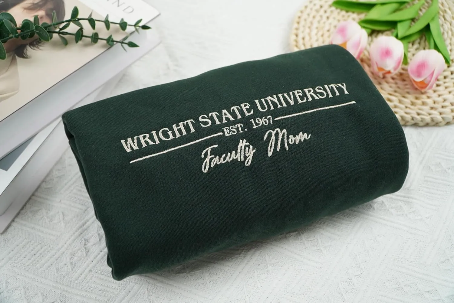 Embroidered Custom Text Shirt, Design On Your Own Sweatshirt, Personalized Embroidered Hoodies, Christmas Sweater