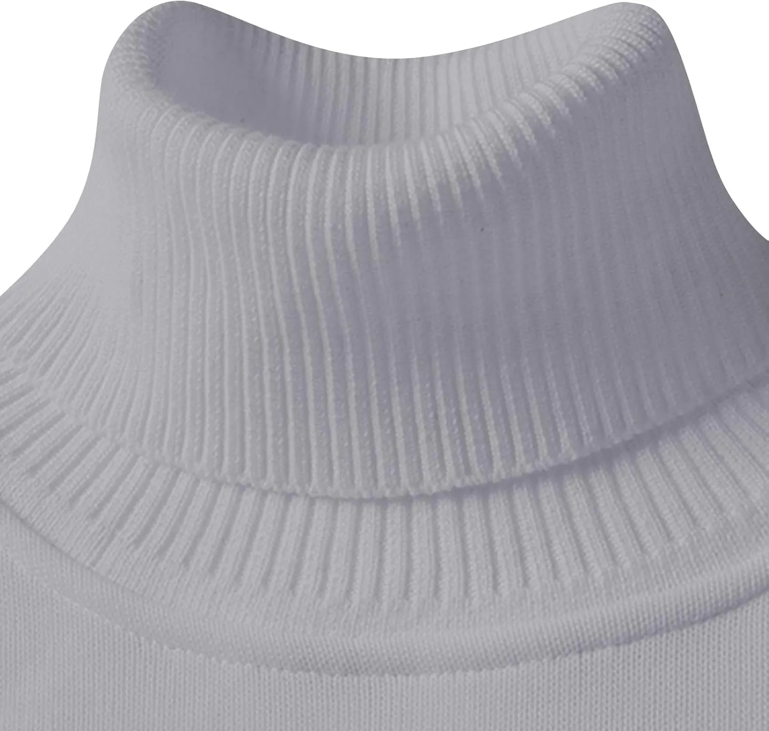 Fleece Lined Sweatshirts for Men Turtleneck Oversized Long Sleeve Knit Sweater Solid Casual Winter Warm Pullover Tops