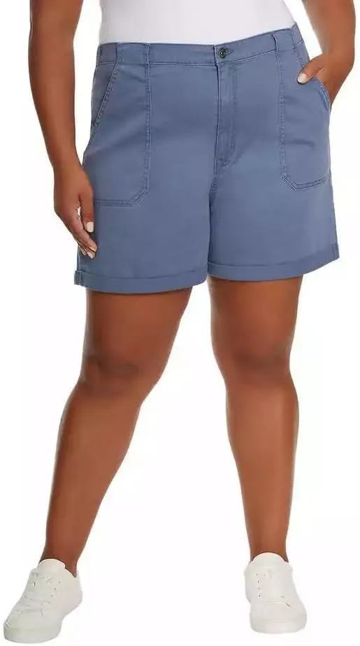 Gloria Vanderbilt Utility Short Woman - Shorts for Women Trendy