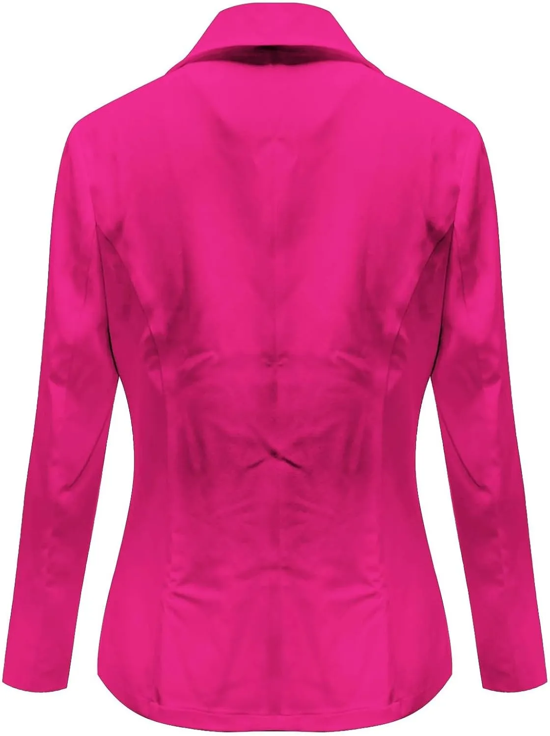 GOKKILRW Womens Casual Blazer Jackets Lapel One Button Work Suit Coats Trendy Business Formal Outfits Professional Clothes