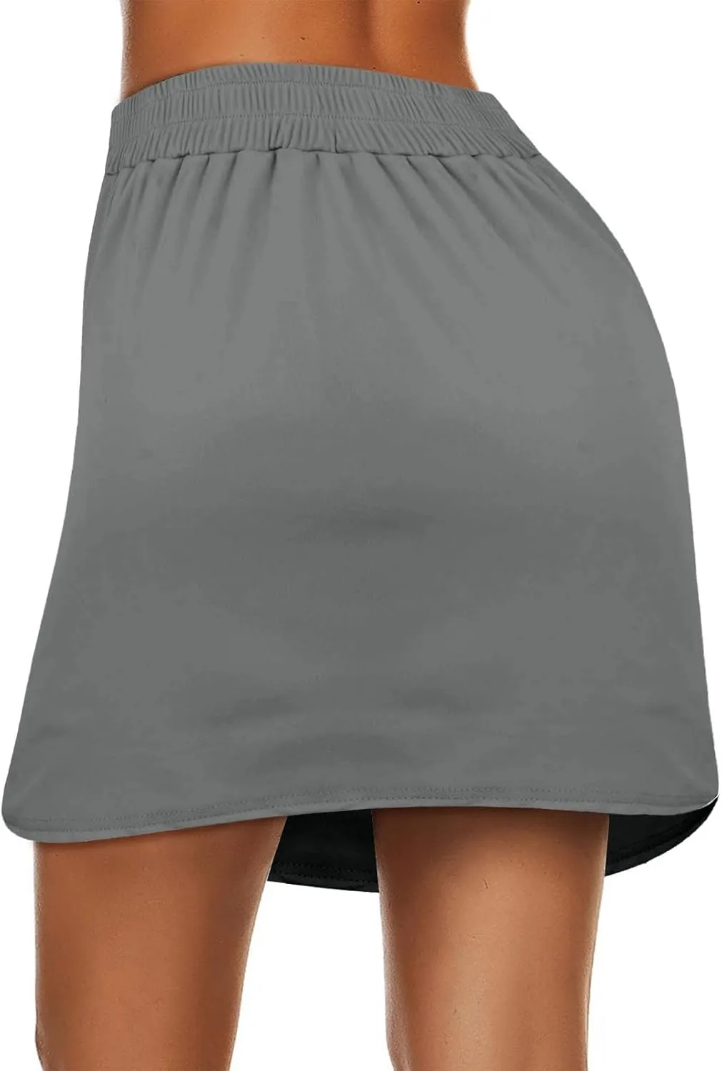Golf Skorts for Woman Tummy Control 4-Way Stretch Tennis Skirt Short Quick Dry Drawstring Running Athletic Skort
