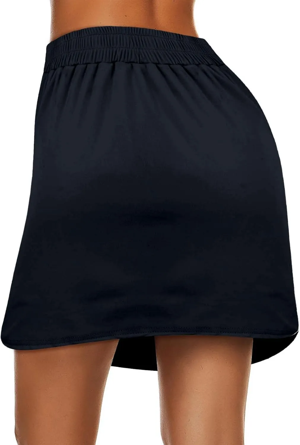 Golf Skorts for Woman Tummy Control 4-Way Stretch Tennis Skirt Short Quick Dry Drawstring Running Athletic Skort