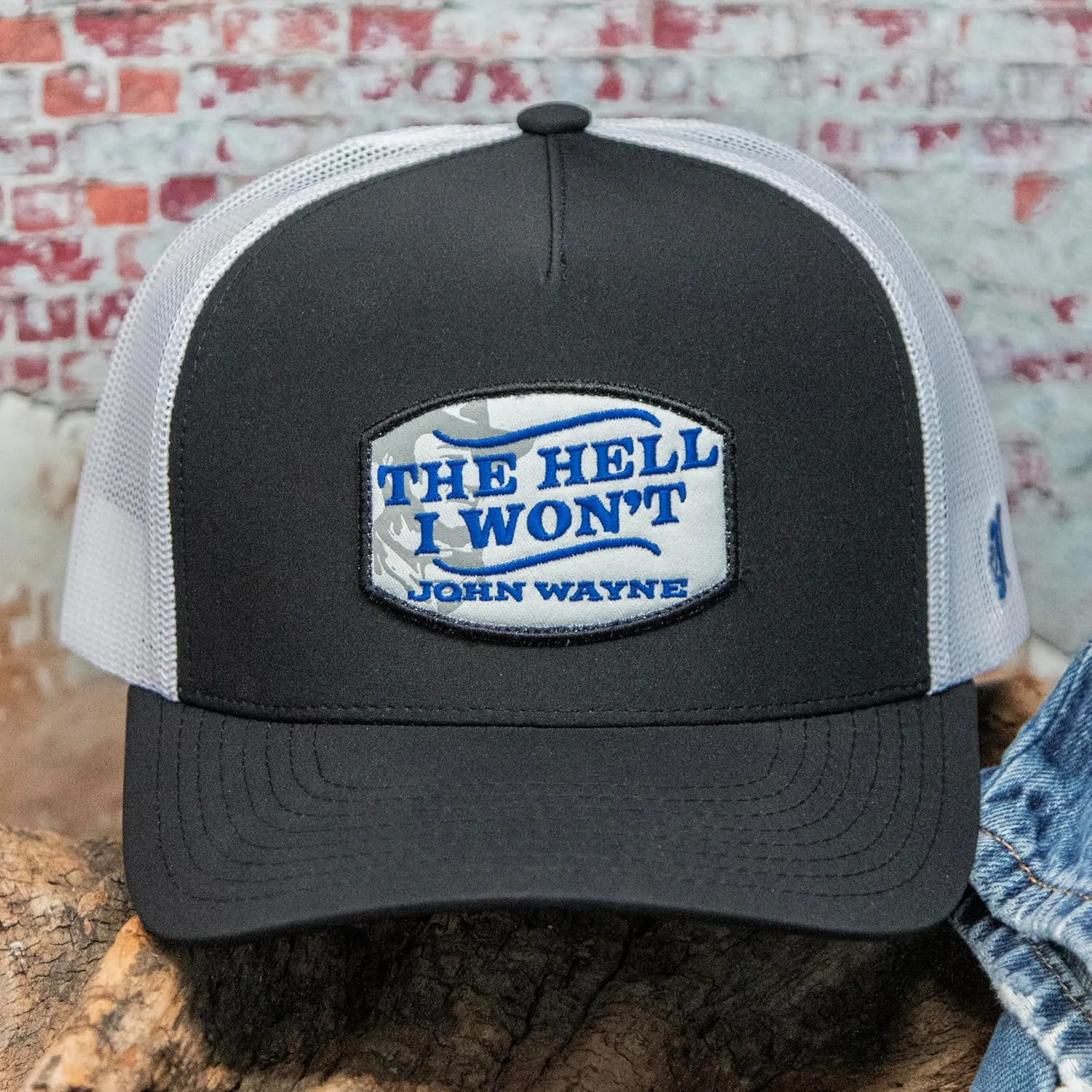HOOEY John Wayne 5-Panel Adjustable Snapback Trucker Hat