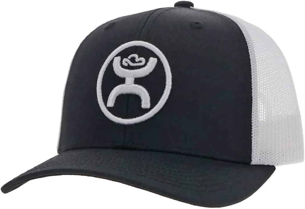 HOOEY O Classic 6-Panel Adjustable Trucker Hat w/Logo