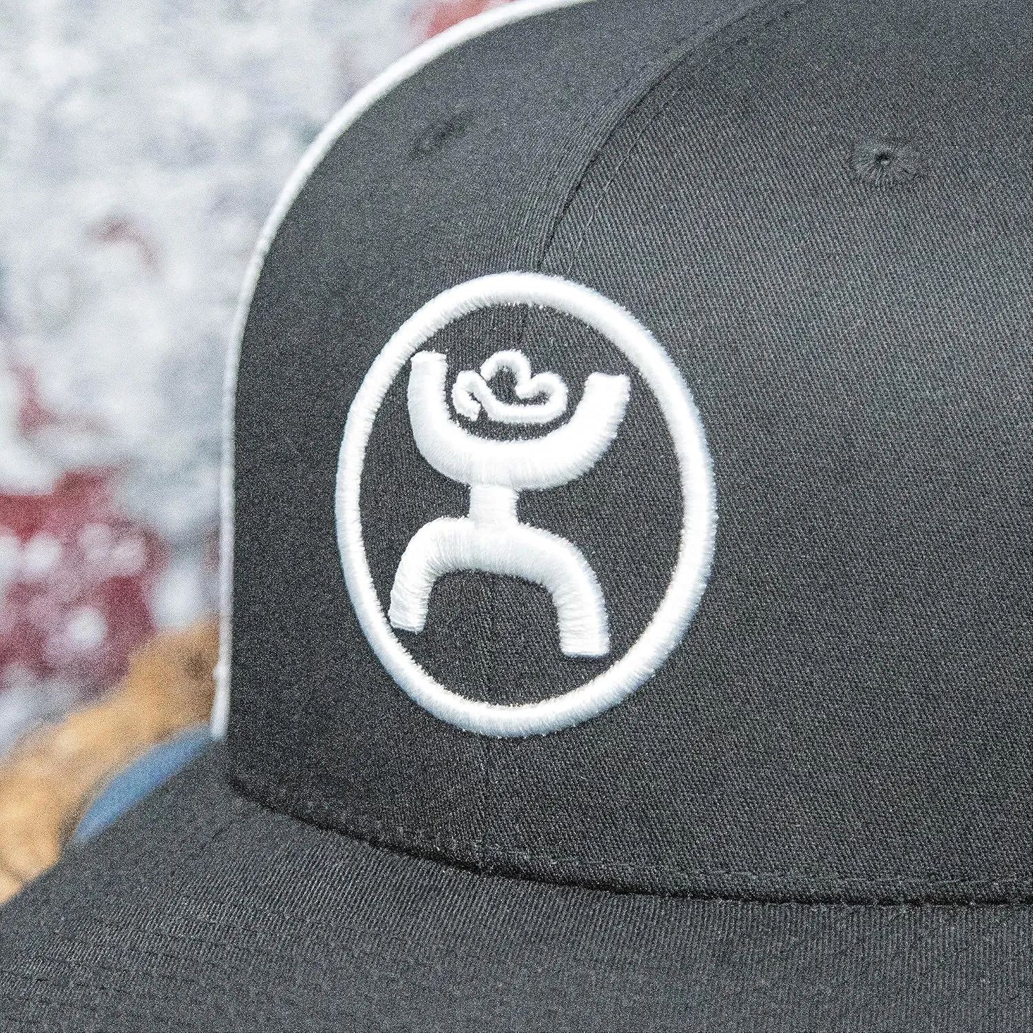 HOOEY O Classic 6-Panel Adjustable Trucker Hat w/Logo