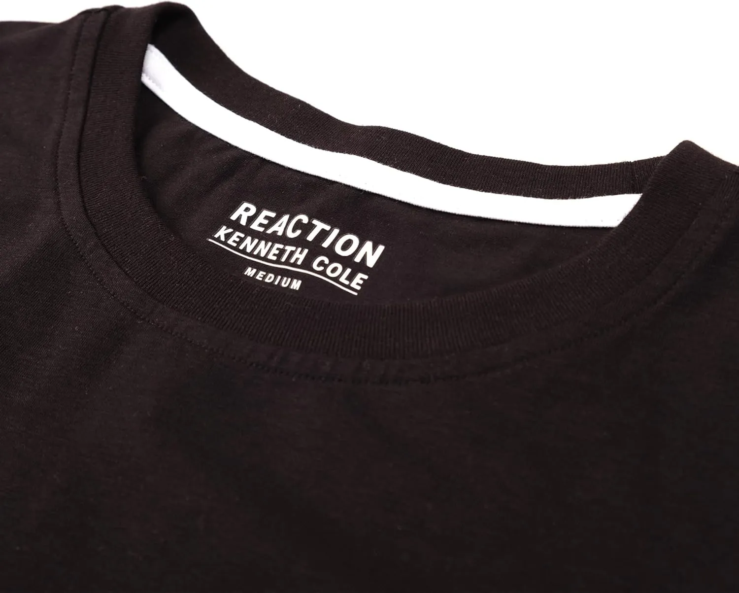 Kenneth Cole REACTION Mens T-Shirt Pack of 3 - UPF 50  Cotton/Spandex Jersey Slim Fit T Shirts for Men 3-Pack