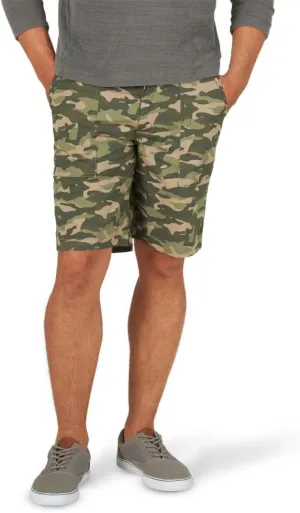 Lee Men's Extreme Motion Relaxed Fit Utility Flat Front Short