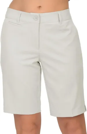 Lesmart Womens Golf Shorts Lightweight Stretch Relaxed Fit Knee Length Ladies Bermuda Shorts