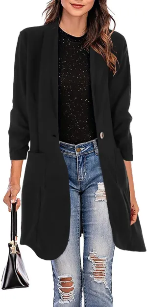 Long Overcoat Cardigan Lapel Womens Coat Slim Jacket Long Trench With Pocket Women's Long Winter Coats Women