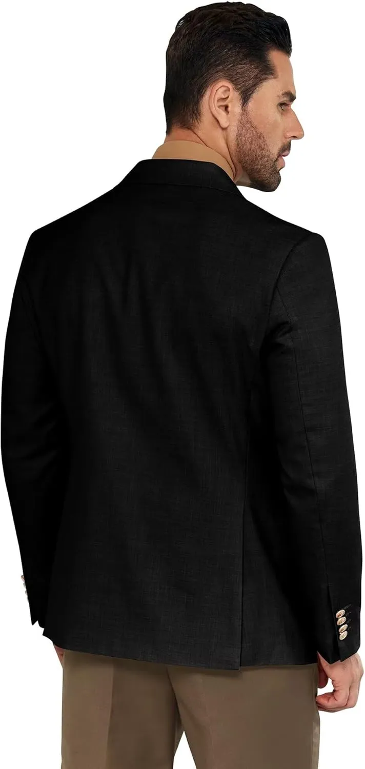 Men Blazer Slim Fit Casual Sport Coats 2 Button Formal Jackets for Men Blazers Men Peak Lapel Prom Dress Suit Tuxedo Jacket