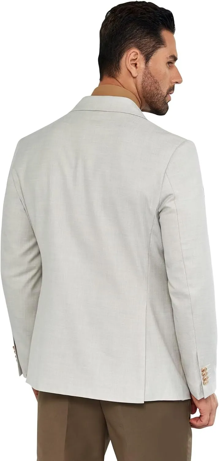 Men Blazer Slim Fit Casual Sport Coats 2 Button Formal Jackets for Men Blazers Men Peak Lapel Prom Dress Suit Tuxedo Jacket