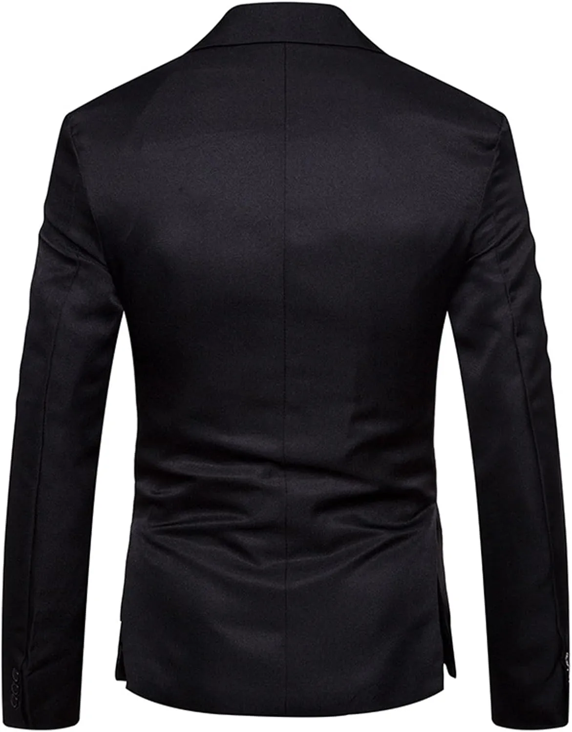 Mens Blazer Casual Slim Fit Suit Jacket One Button Lightweight Notched Lapel Business Jackets Men's Sport Coats & Blazers