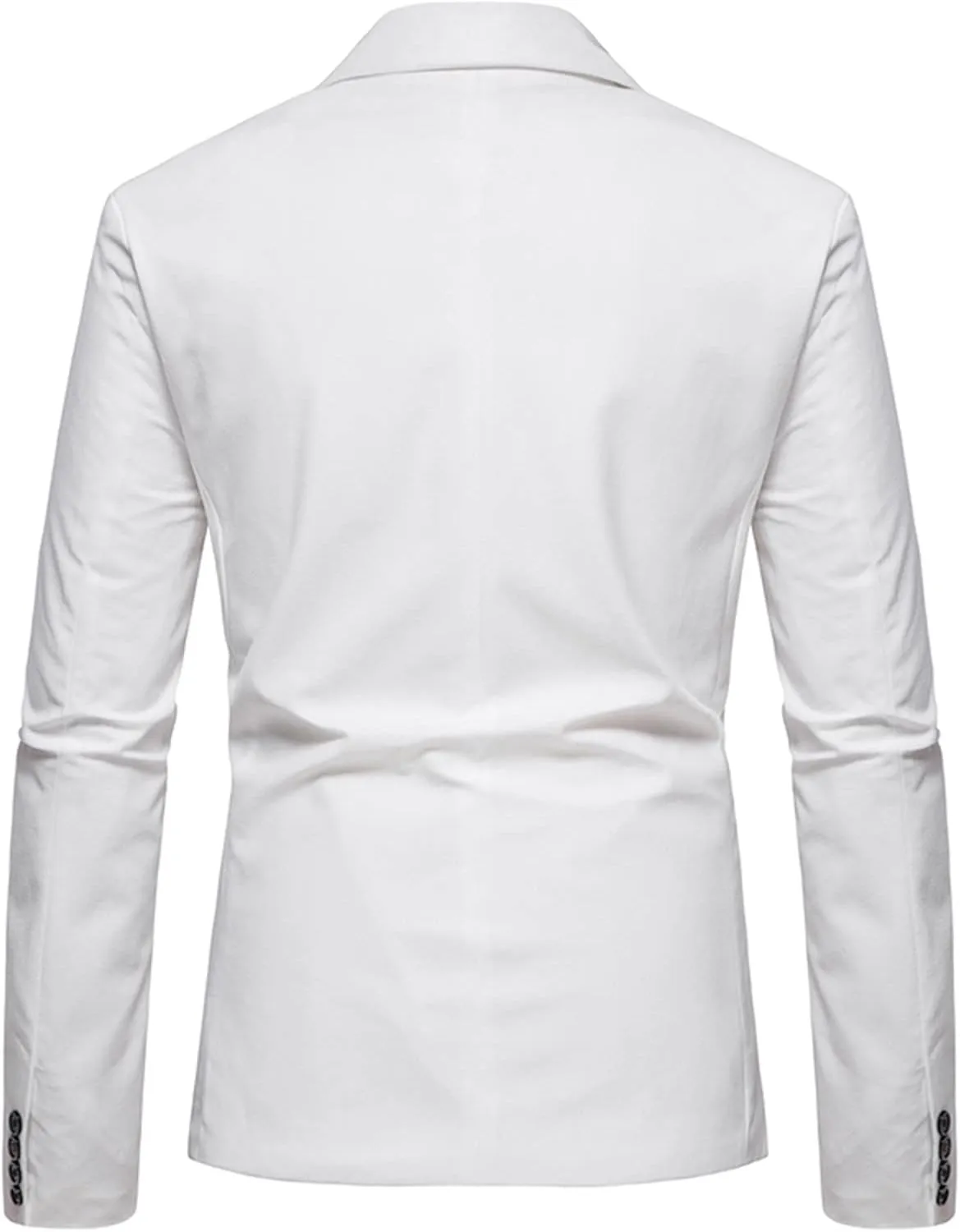 Mens Blazer Sports Coat Slim Fit One Button Solid Men's Casual Knit Suit Blazer Jackets for Business Wedding Party