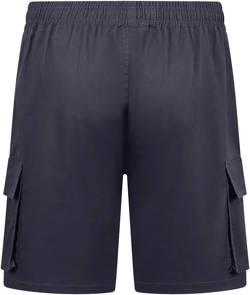 Mens Cargo Shorts Outdoor Hiking Casual Shorts for Men Relaxed Fit Cotton Shorts with Pockets