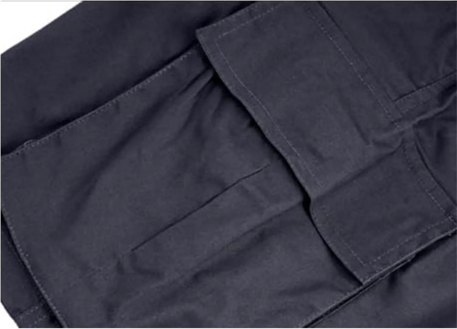 Men's Cargo Shorts Outdoor Hiking Casual Shorts Stretch Relaxed Fit Cotton Shorts Running Short with Multi Pockets