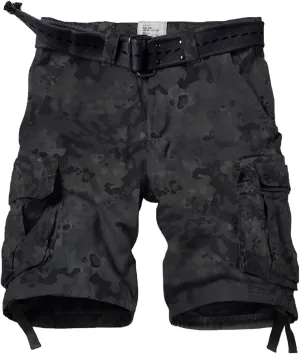 Mens Cargo Shorts Relaxed Fit Camo Casual Shorts Multi-Pocket Work Shorts with Pockets 11" Inseam