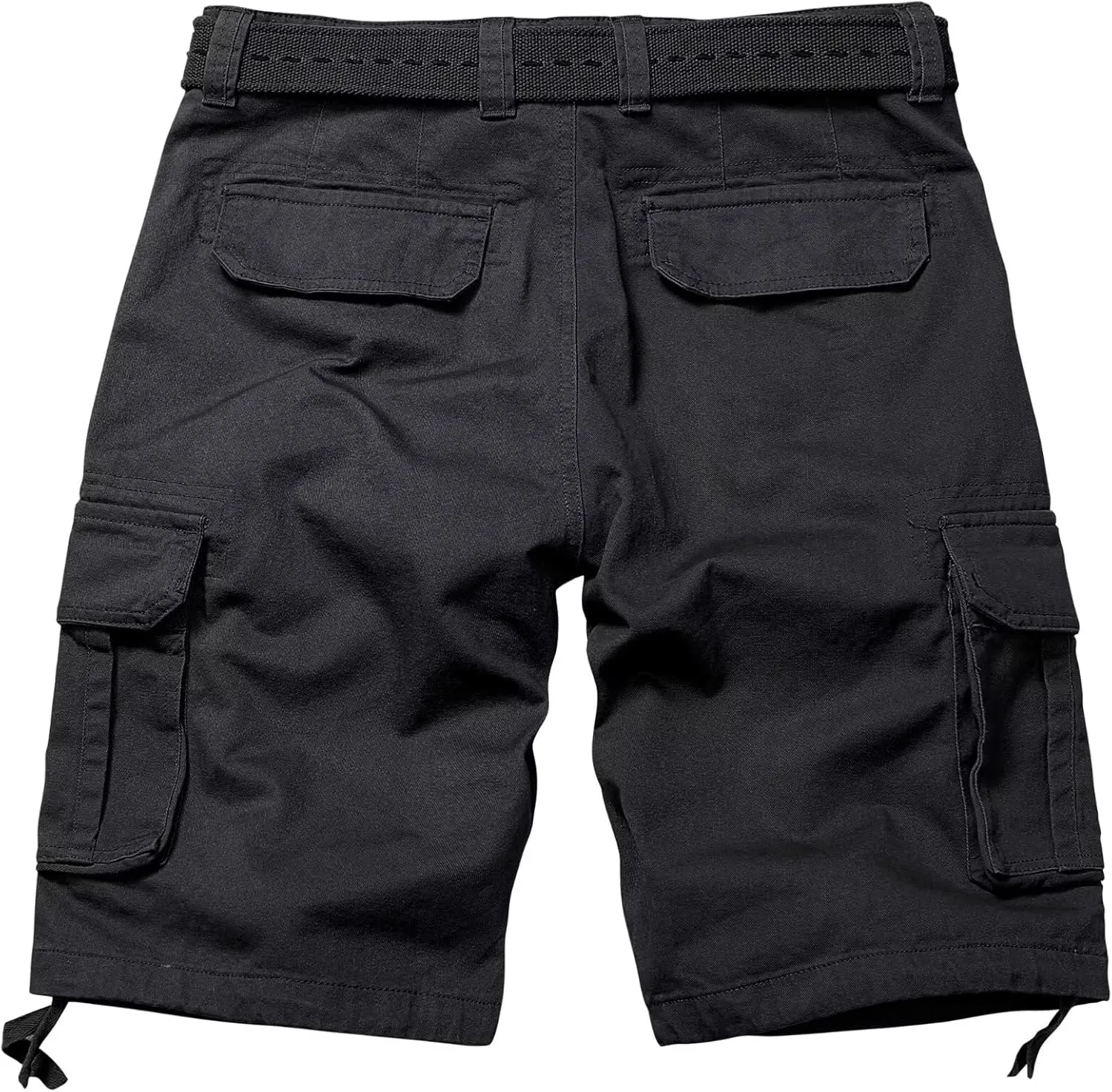 Mens Cargo Shorts Relaxed Fit Camo Casual Shorts Multi-Pocket Work Shorts with Pockets 11" Inseam