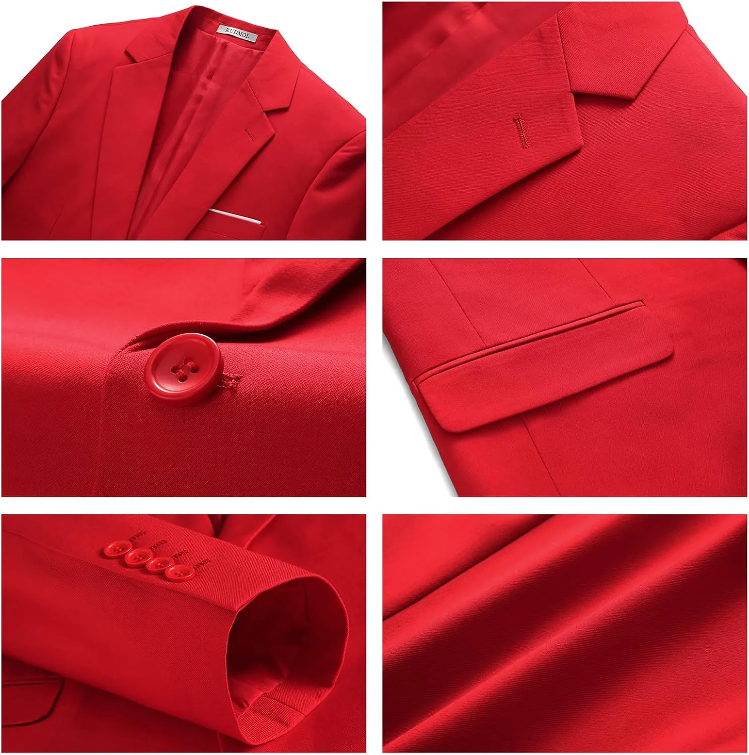 Men's Casual Slim Fit Suit Blazer Jacket One Button Lightweight Sport Coats Formal Dress Daily Business Suit Jacket