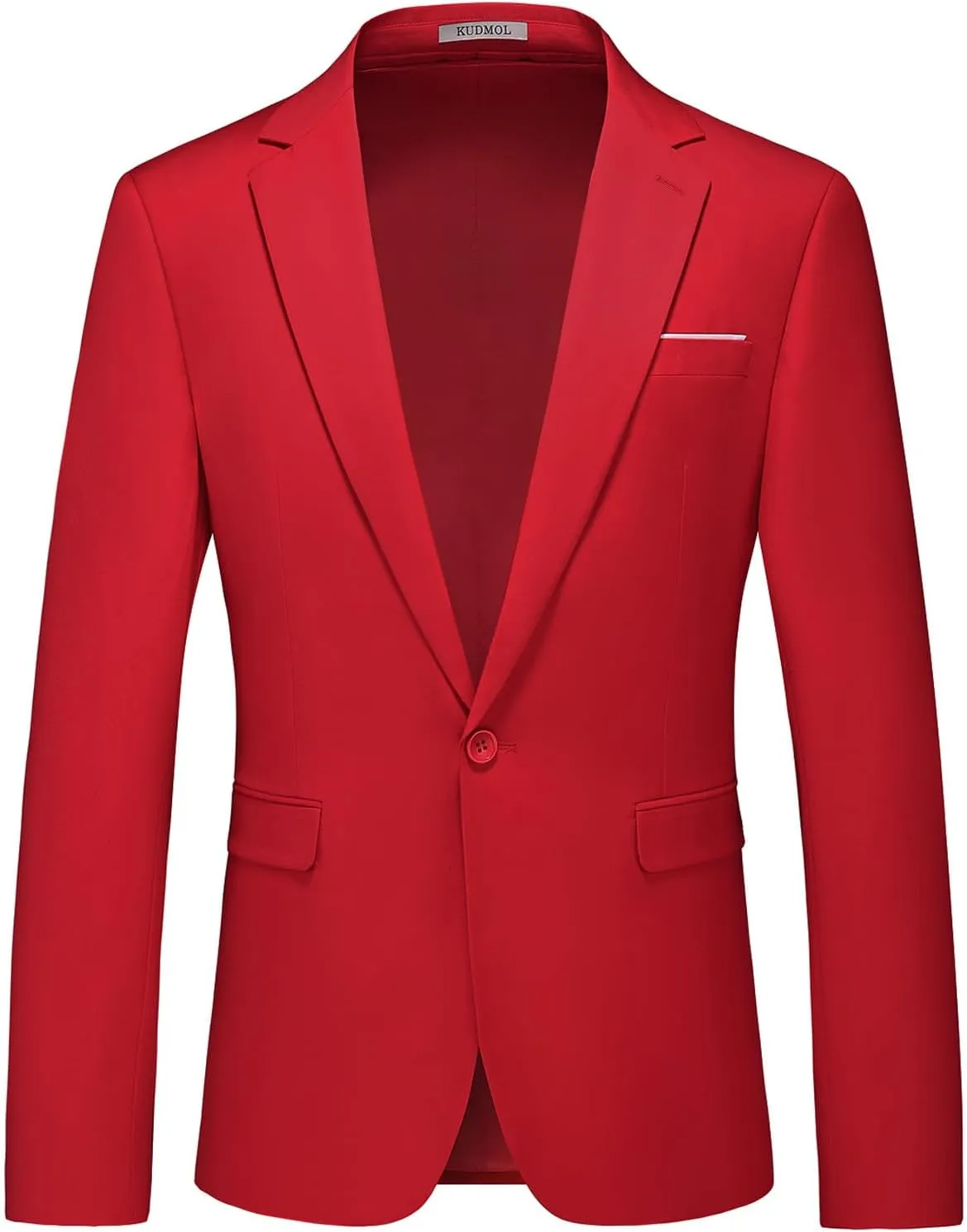Men's Casual Slim Fit Suit Blazer Jacket One Button Lightweight Sport Coats Formal Dress Daily Business Suit Jacket