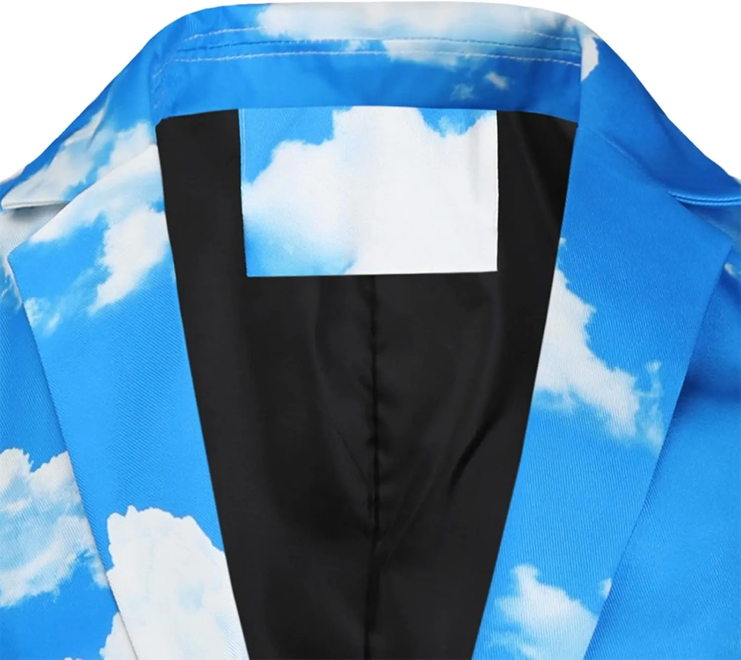 Mens Casual Suit Blazer Jackets Stand Collar Business Sport Coats Lightweight Fashion One Button Suit Jacket Big Tall