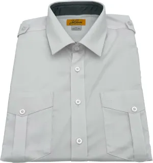 Men's Gold Label Slim Cut Short Sleeve Pilot Shirt