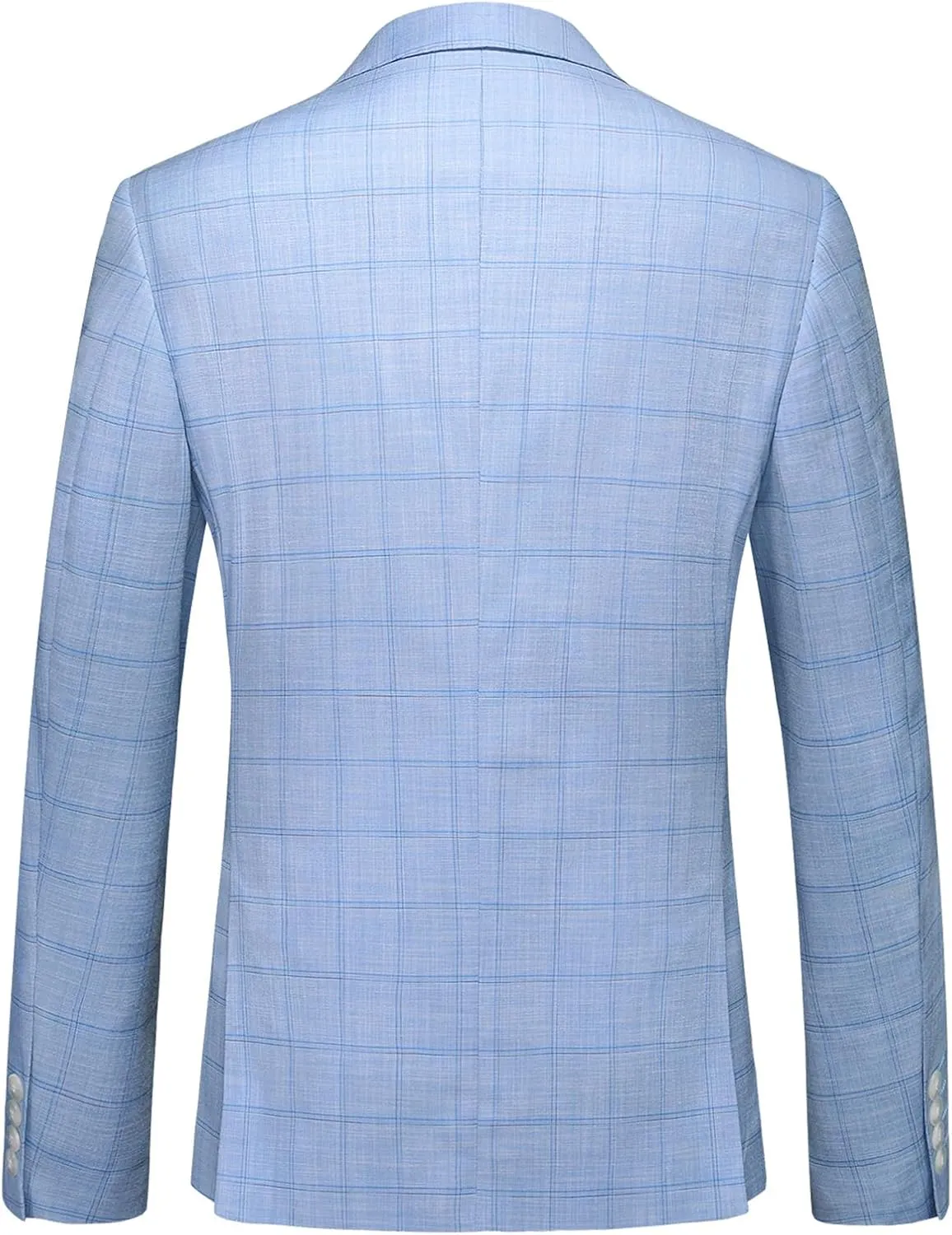Men's Plaid Blazer Sport Coats Jackets Slim Fit Lightweight Casual Checkered Blazer for Men