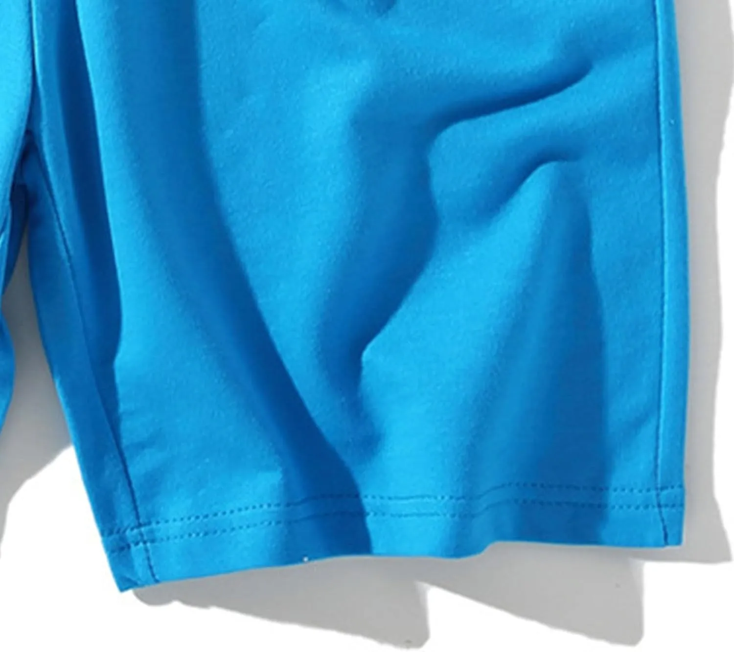 Men's Retro Knitted Summer Fitness Cotton Shorts Casual Drawstring Elastic Jogger Gym Shorts Workout Lounge Shorts