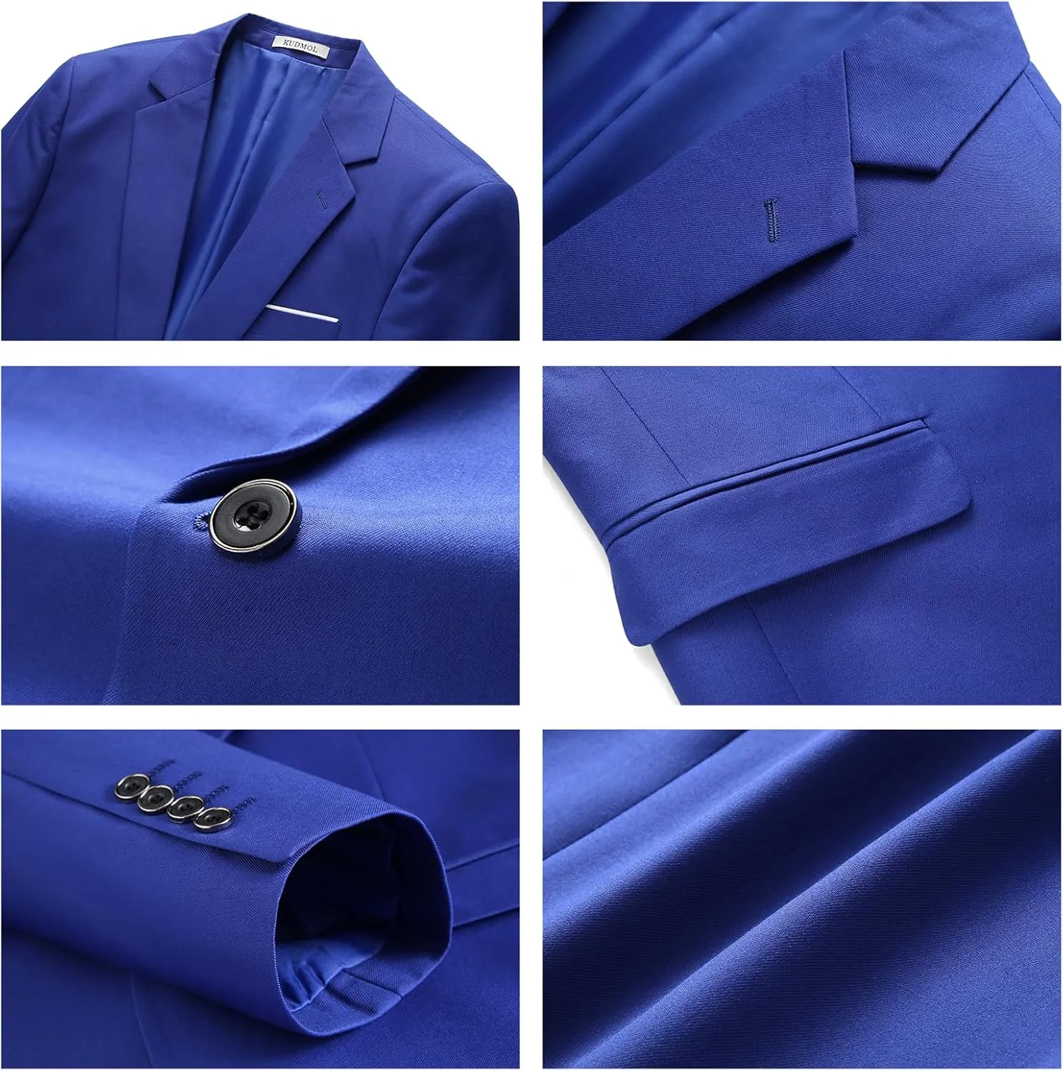 Men's Suit Blazer Jacket Slim Fit Casual One Button Lightweight Sport Coats Formal Dress Daily Business Suit Jacket