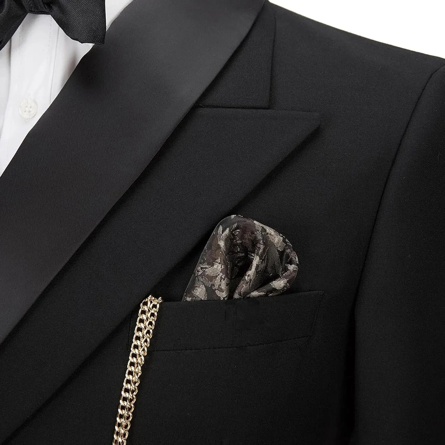 Mens Suit Slim Fit - 2 Piece Suits for Men Peak Lapel Wedding Suits One Button Tuxedo Blazer & Pants