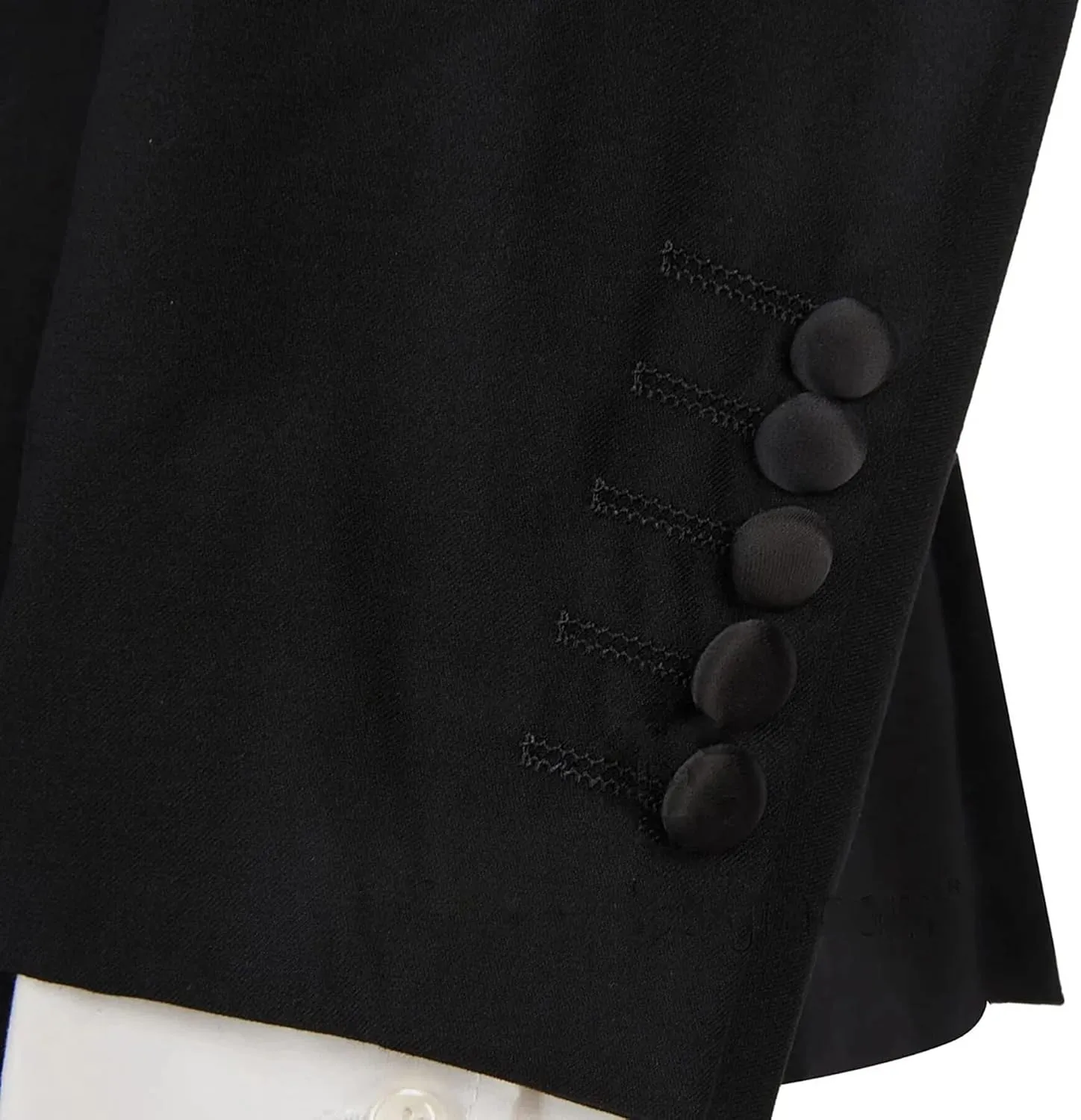 Mens Suit Slim Fit - 2 Piece Suits for Men Peak Lapel Wedding Suits One Button Tuxedo Blazer & Pants