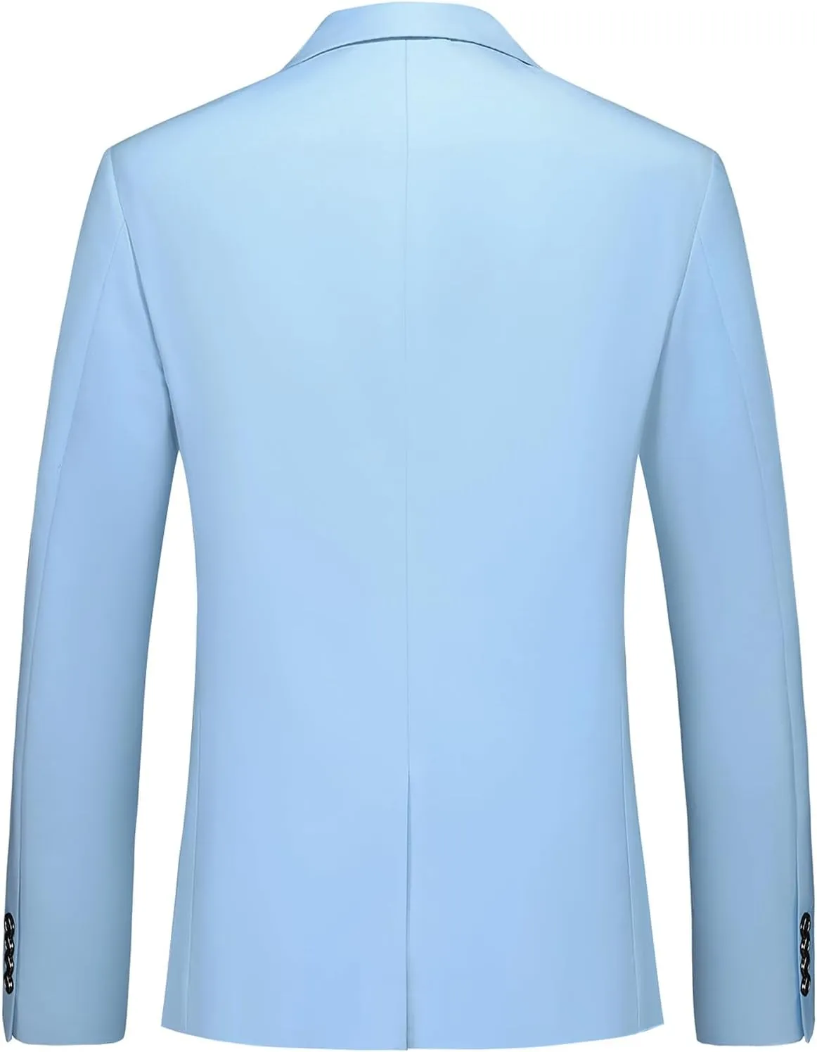 Mens Suits 3 Pieces Slim Fit One Button Solid Suit Blazers for Business Wedding Formal Prom Tuxedo Blazer Vest & Pant Set
