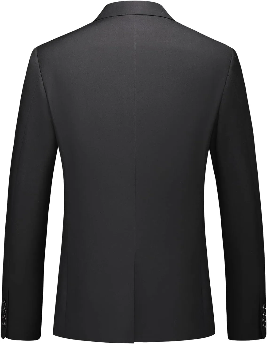 Mens Suits 3 Pieces Slim Fit One Button Solid Suit Blazers for Business Wedding Formal Prom Tuxedo Blazer Vest & Pant Set