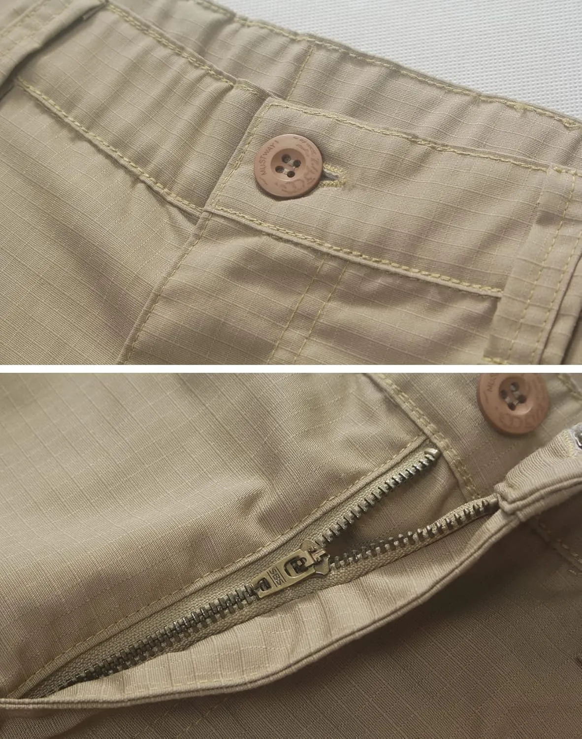 Men's Work Shorts, Cargo Werkshorts, Workwear Hiking Shorts with Utility Multi-Pocket