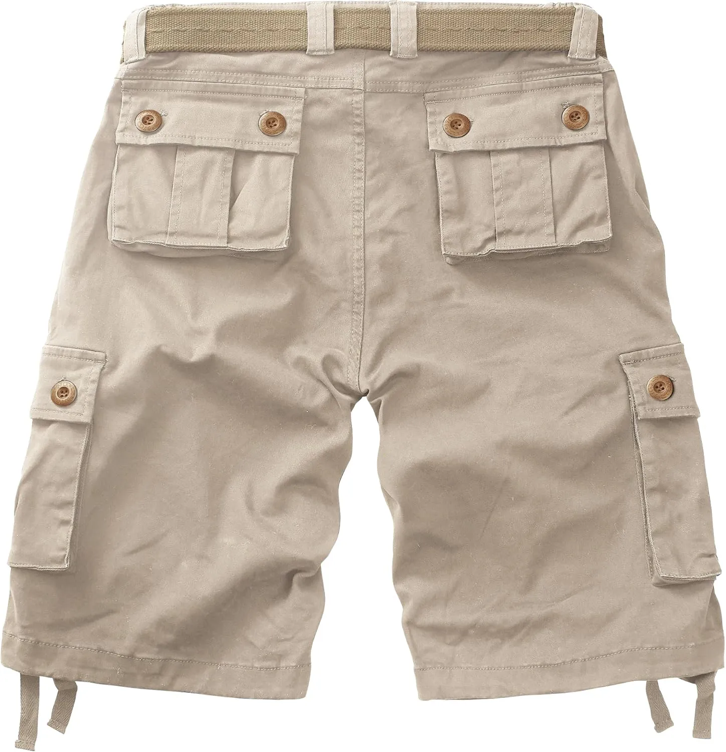Men's Work Shorts, Cargo Werkshorts, Workwear Hiking Shorts with Utility Multi-Pocket
