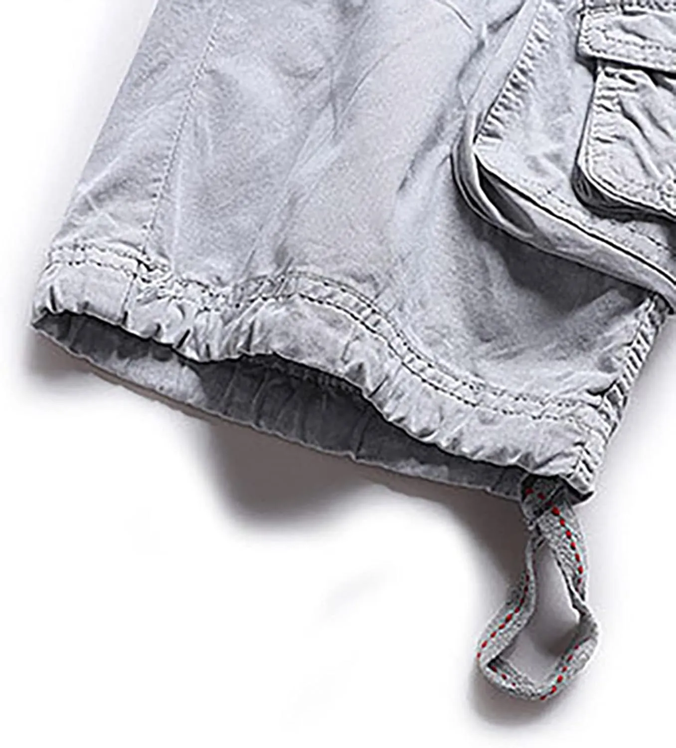 Muscularfit Mens Cargo Shorts Fashion Outdoor Multi Pockets Cotton Work Utility Tooling Shorts Casual Buckle Zipper Shorts
