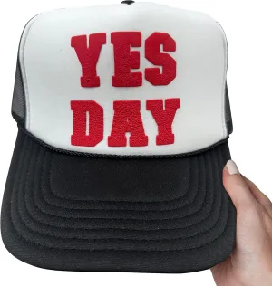 NACRE APPAREL Puff Trucker Hat Puff Vinyl Printed Trucker Hat Foam Trucker Hat