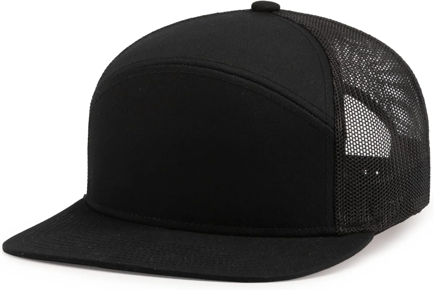 Pacific Headwear 6-Panel Arch Trucker Snapback Cap
