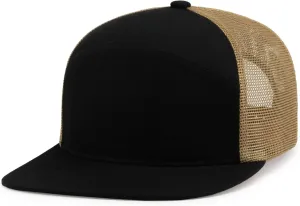 Pacific Headwear 6-Panel Arch Trucker Snapback Cap