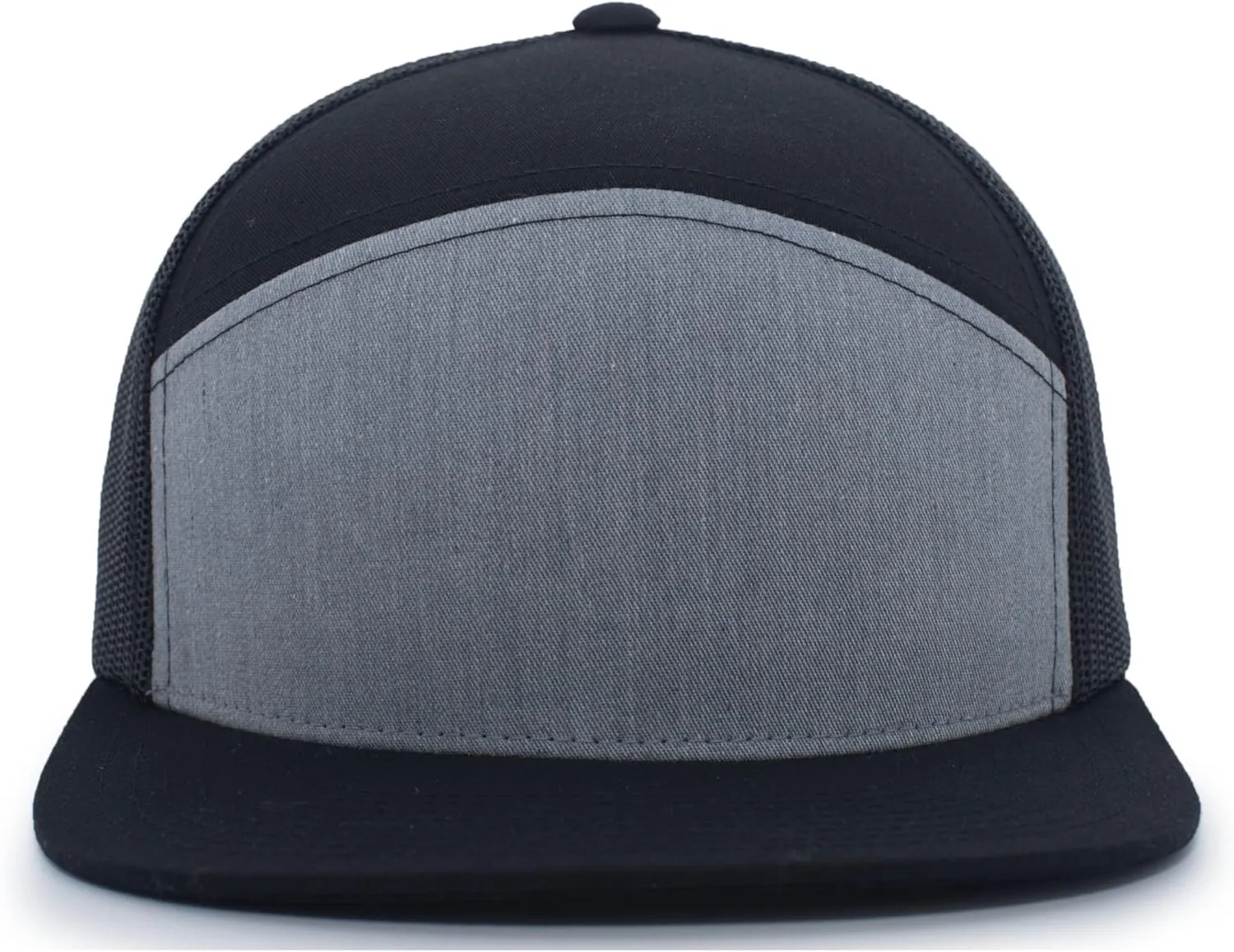 Pacific Headwear 6-Panel Arch Trucker Snapback Cap